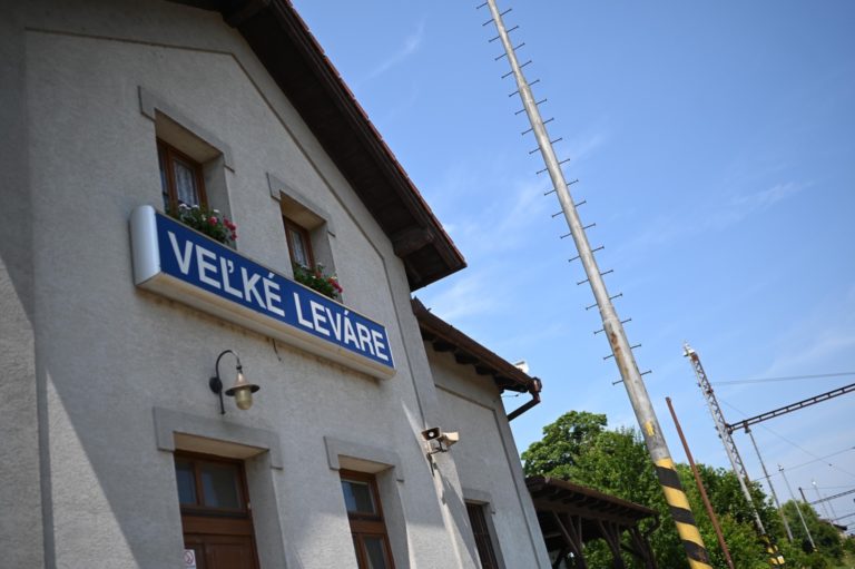 Veľké Leváre – Nový prestupný terminál (fotografie)