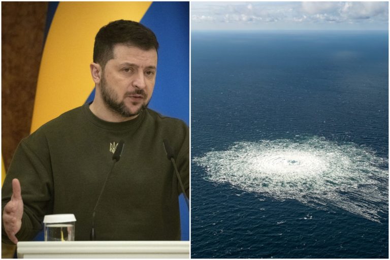 Zelenskyj, Nord Stream
