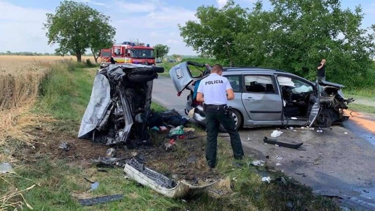 Dopravná nehoda, čelná zrážka