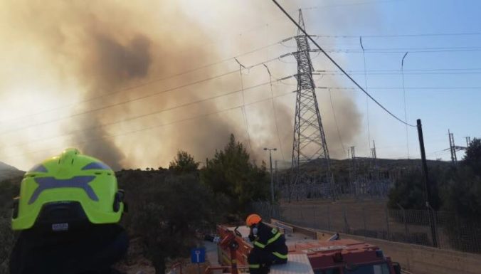 Požiare v Grécku, slovenskí hasiči
