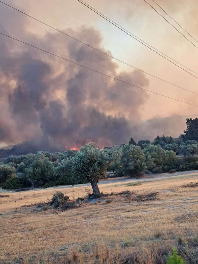 Požiare v Grécku, slovenskí hasiči