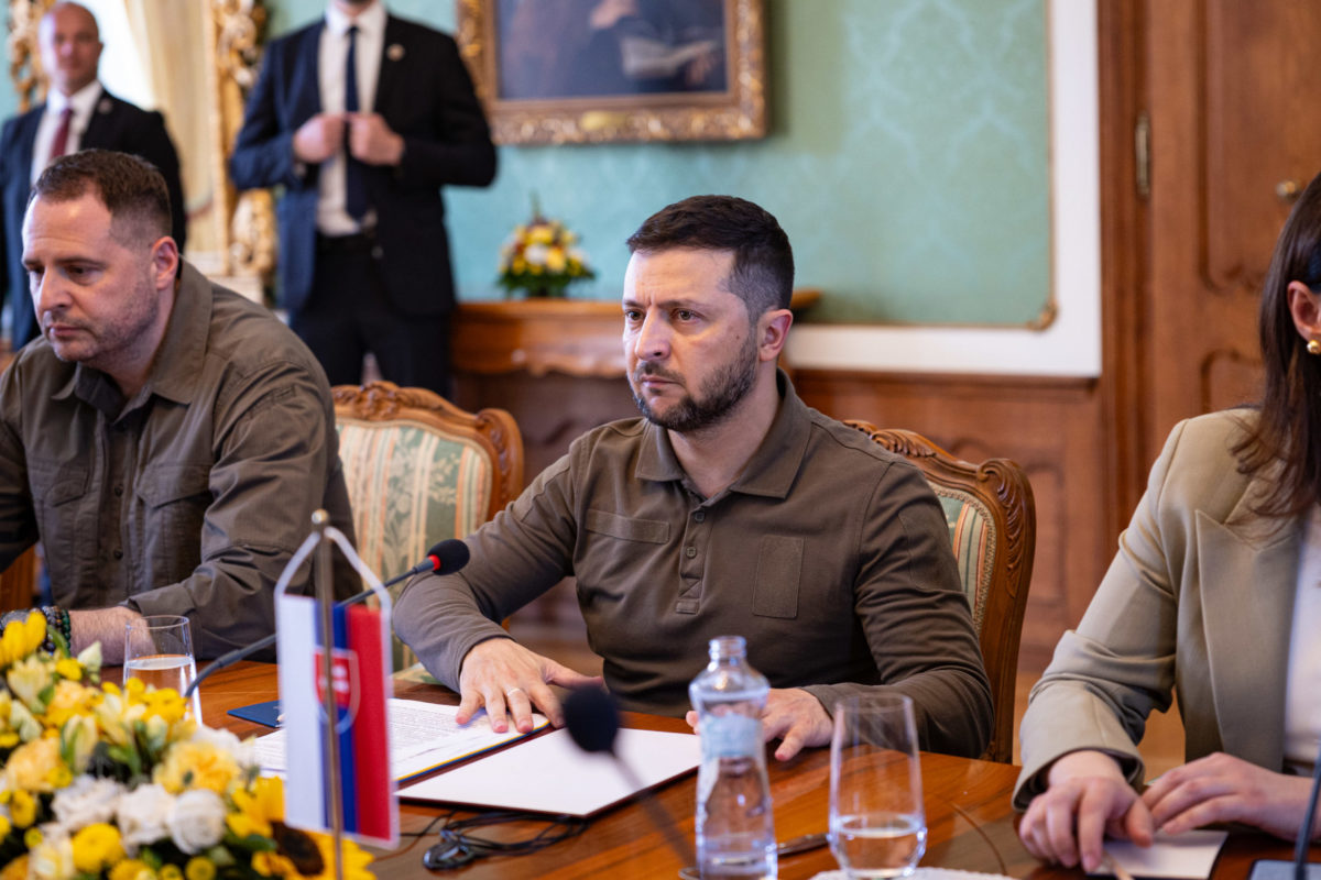 PREZIDENT: Návšteva Volodymyra Zelenského