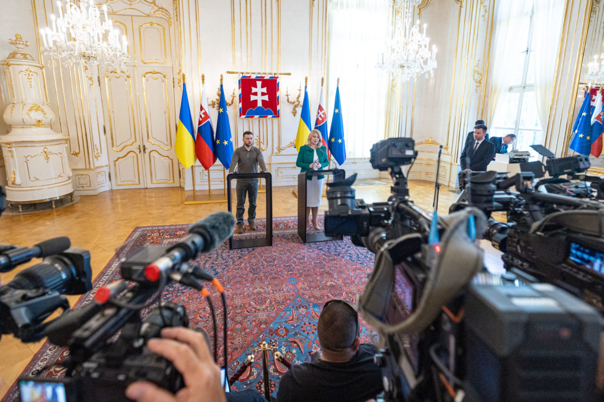 PREZIDENT: Návšteva Volodymyra Zelenského