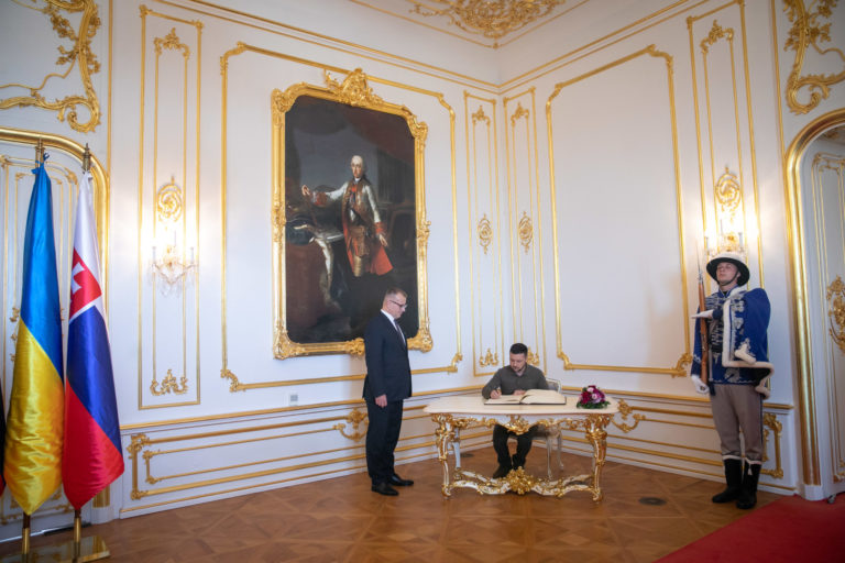 NR SR: Návšteva Volodymyra Zelenského
