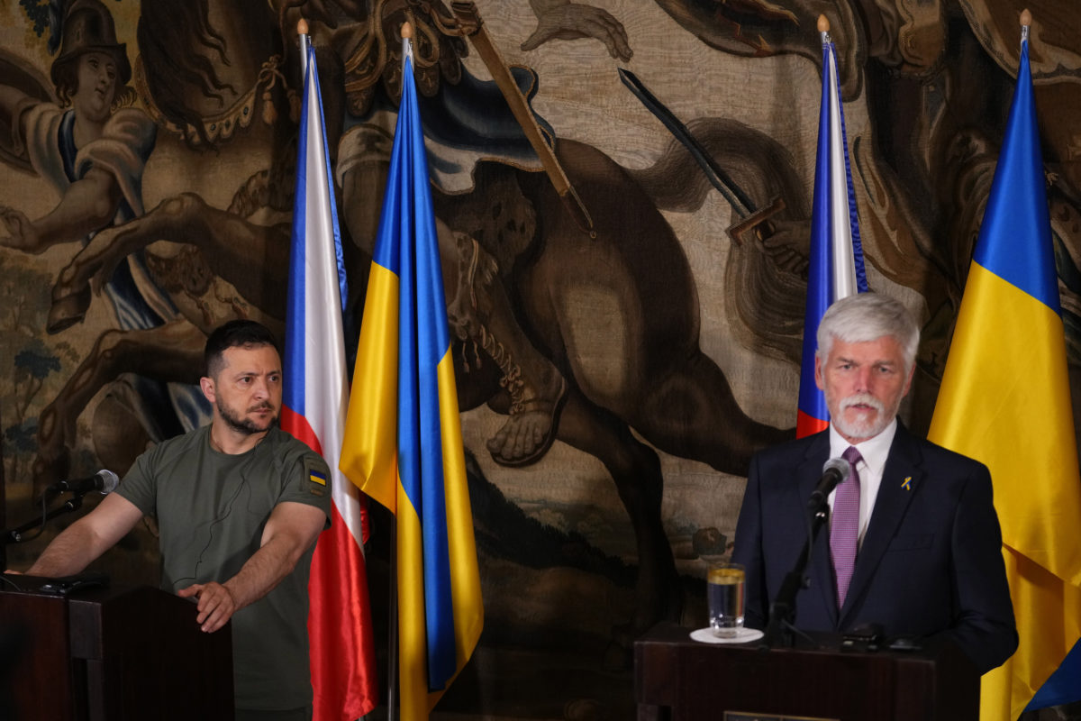 Česko, Petr Pavel, Volodymyr Zelenskyj