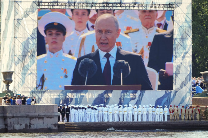 Vladimir Putin, Ruský deň námorníctva