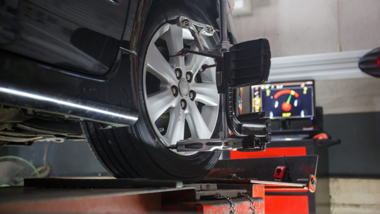 Wheels alignment camber