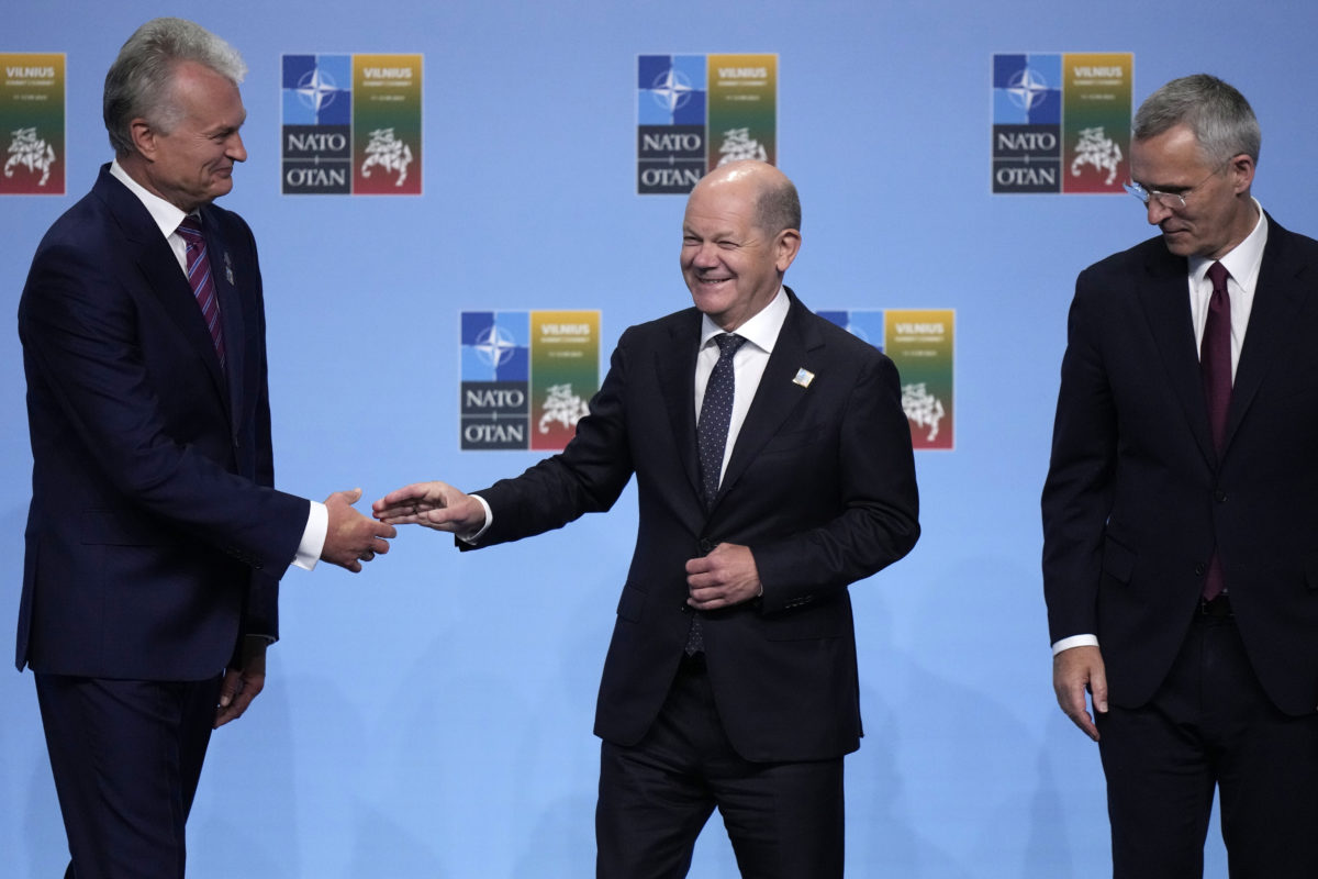 Summit NATO, Vilnius, Olaf Scholz