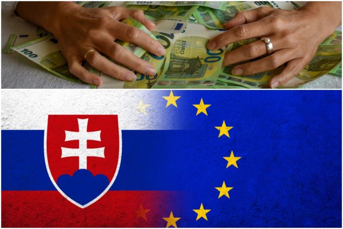 Peniaze, EÚ, Slovensko