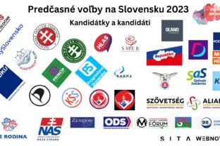 Predčasné voľby 2023 na Slovensku, logá strany