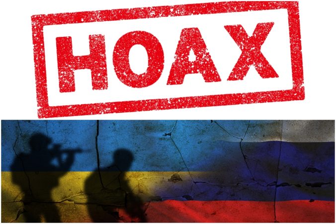 Vojna na Ukrajine, hoax