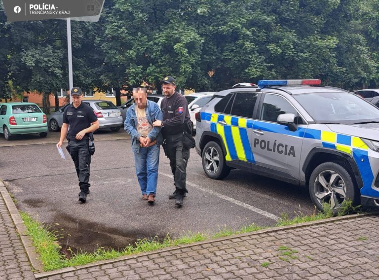 Myjava, polícia, útočník
