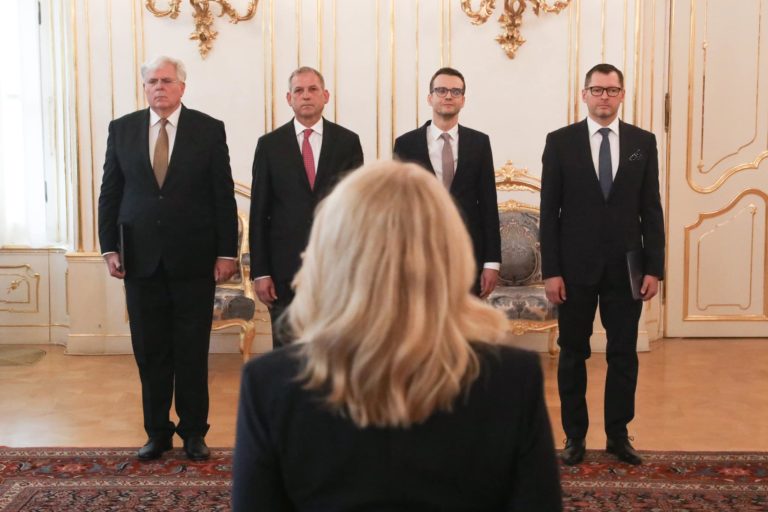 Zuzana Čaputová, veľvyslanci