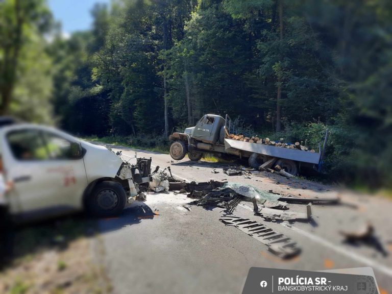 dopravná nehoda, dodávka