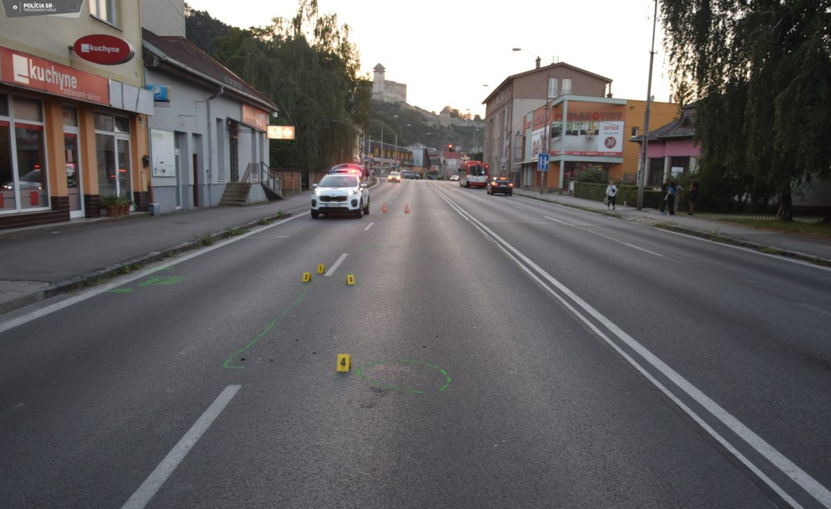 Tragická nehoda, elektrická kolobežka, chodkyňa