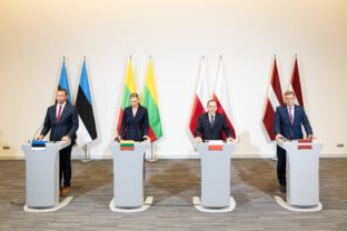 Ministri Poľska, Litvy, Lotyšska a Estónska