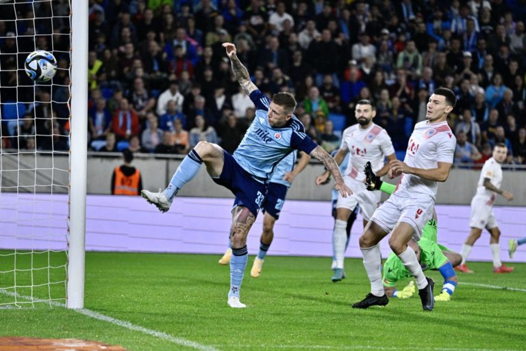 Futbal (Liga majstrov): ŠK Slovan Bratislava - HŠK Zrinjski Mostar