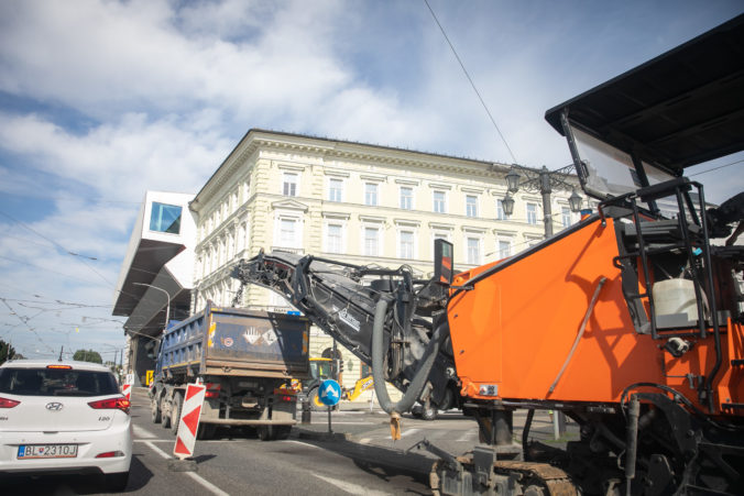 BRATISLAVA: Zmena organizácie dopravy na nábreží