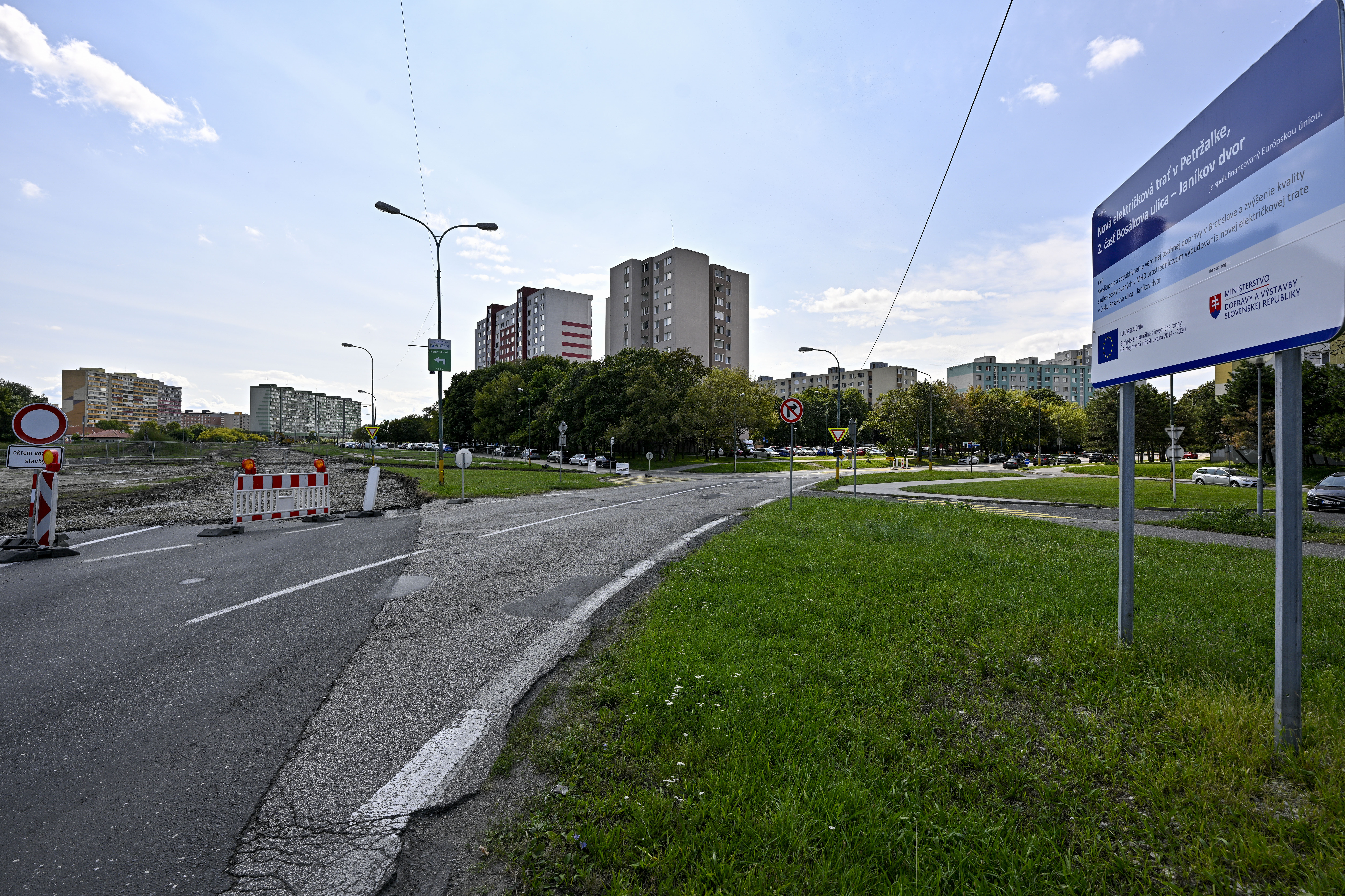 DOPRAVA: Výstavba električkovej trate do Petržalky