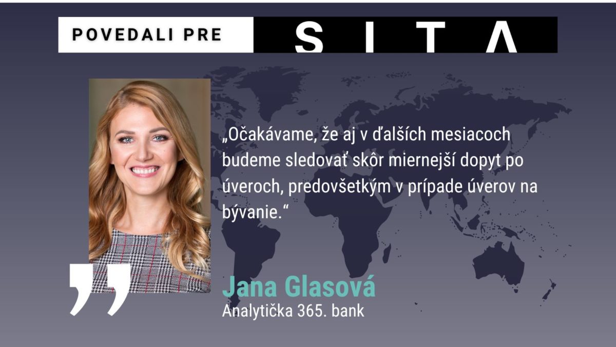 Analytička Jana Glasová, úvery