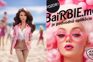 Barbie, aplikácia, BaiRBIE.me