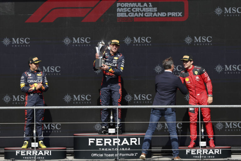 Veľká cena Belgicka, Verstappen