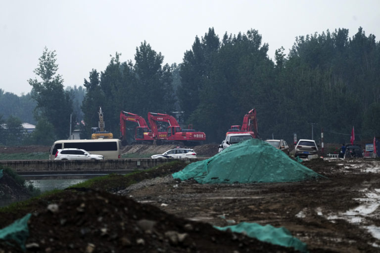 Čína, záplavy, prívalové dažde