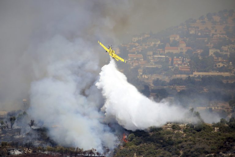 Cyprus, lesné požiare
