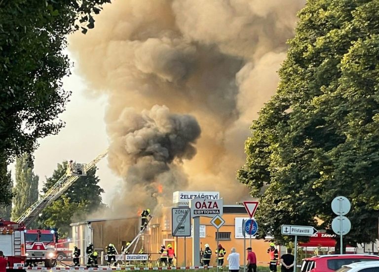 Požiar, Otrokovice
