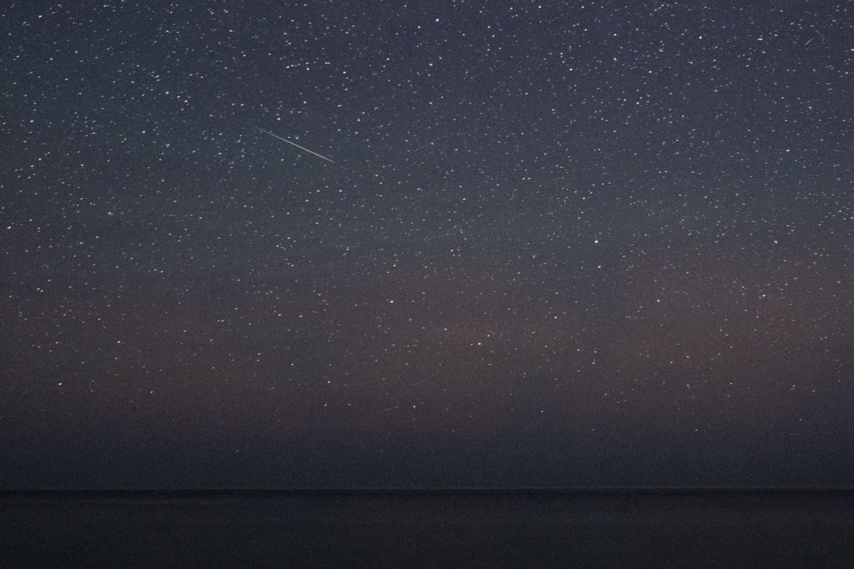 Meteorický roj, Perzeidy, Grécko