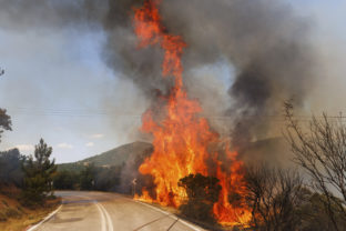 Lesné požiare, Grécko