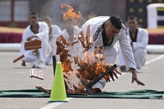 Taekwondo, India, vojak