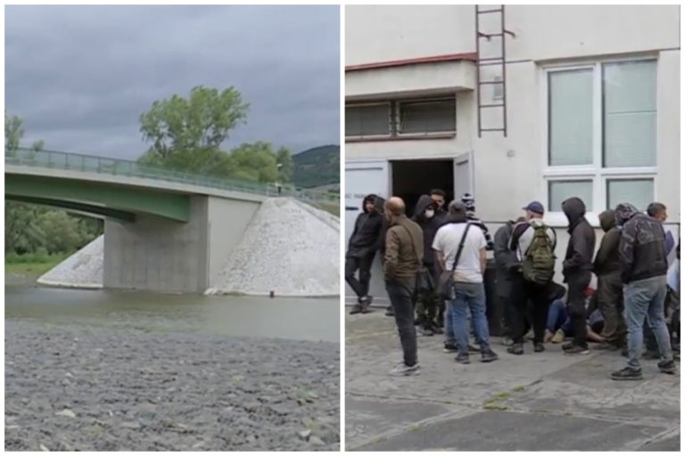 Imigranti, most v Chľabe