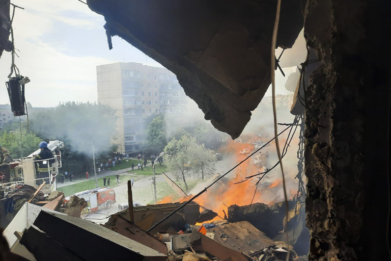 vojna na Ukrajine, raketový útok