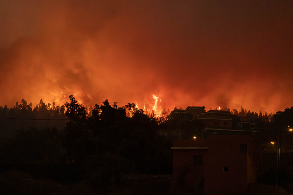 Spain Wildfire Tenerife