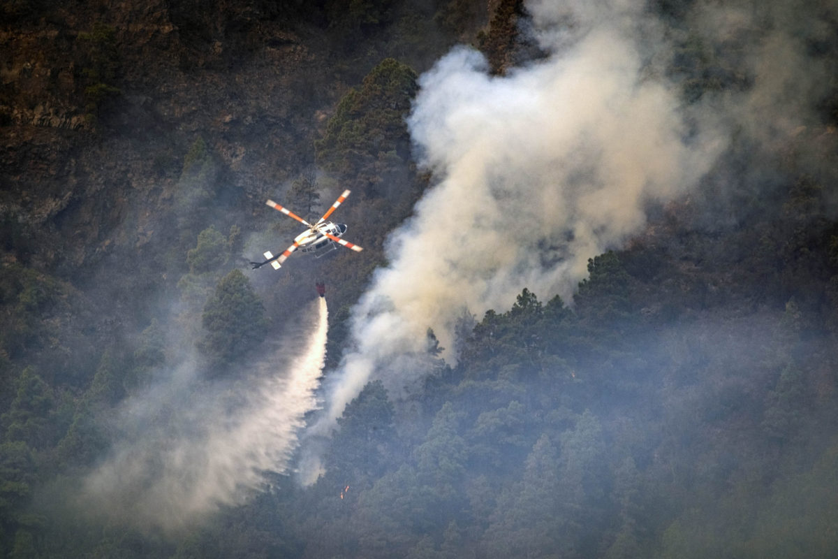 Spain Wildfire Tenerife
