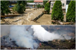 povodne v Slovinsku, lesné požiare na Cypre