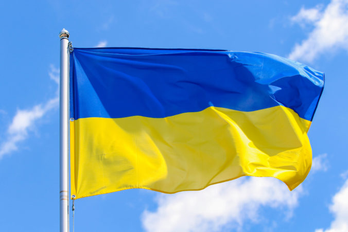 ukrajinská vlajka
