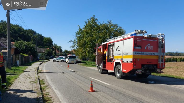 Zrážka chodcu, nehoda