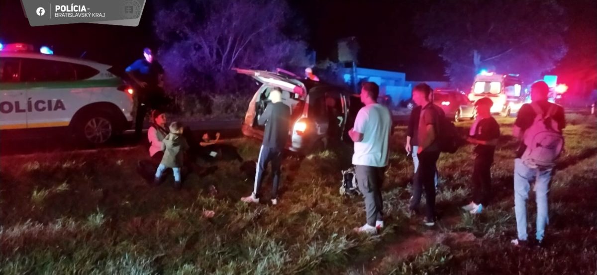 Nelegálni migranti, Malacky, Veľké Leváre