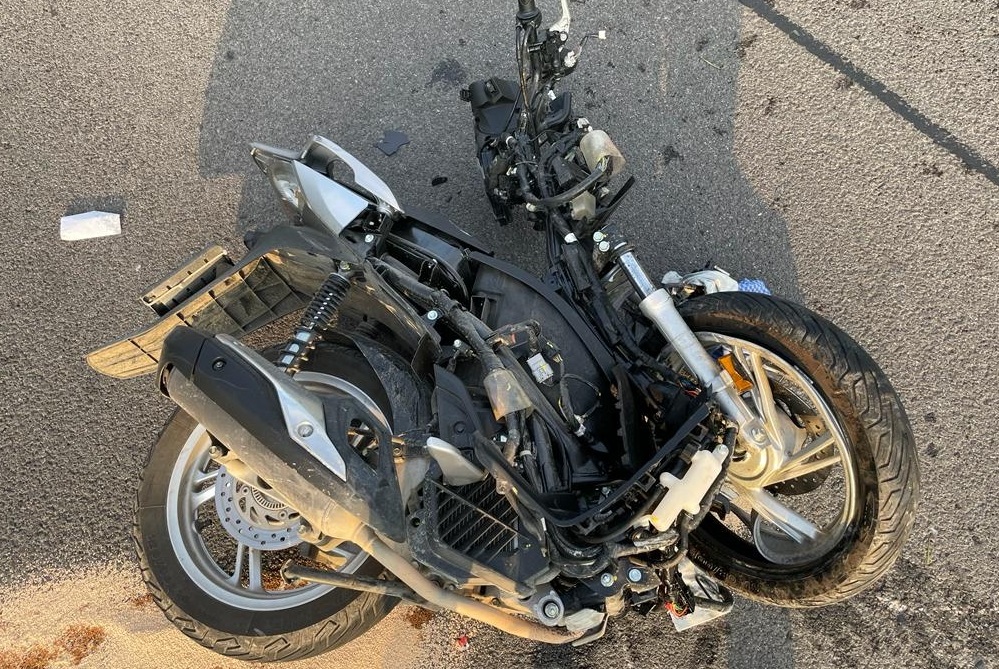 čelná zrážka, motorkár, Terchová