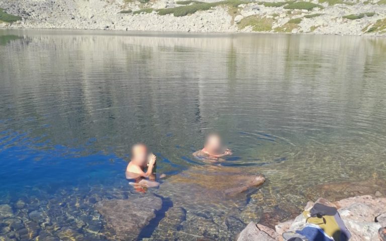 otužilci, tanap, kúpanie v plesách