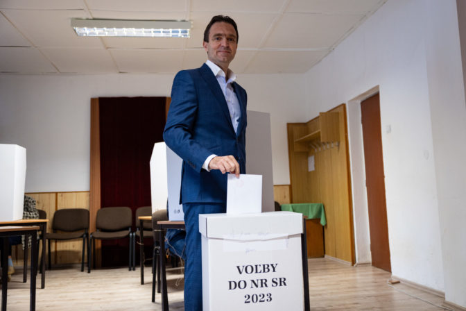 VOĽBY: Volebný akt Ľudovíta Ódora