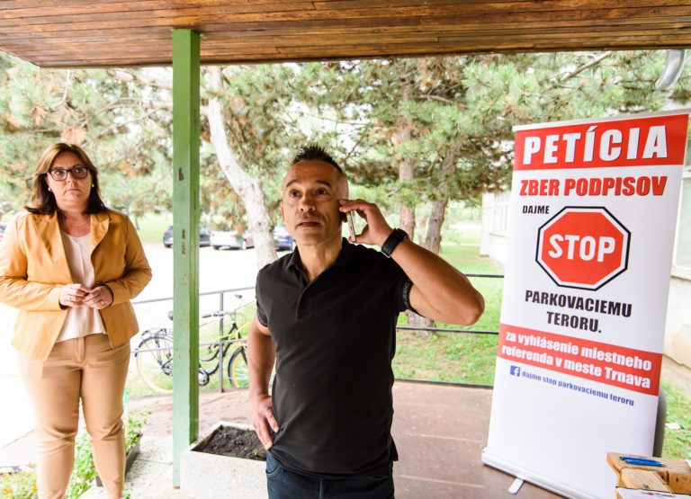 VOĽBY: Petícia proti parkovacej politike v Trnave