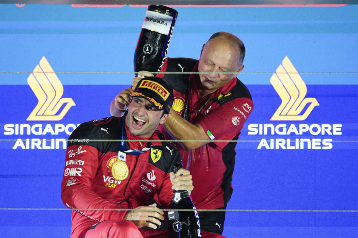 VC Singapuru, Carlos Sainz
