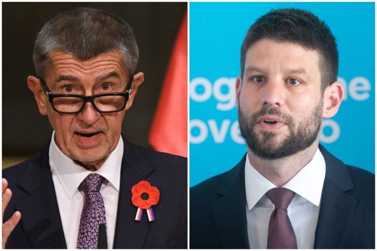 Babiš, Šimečka