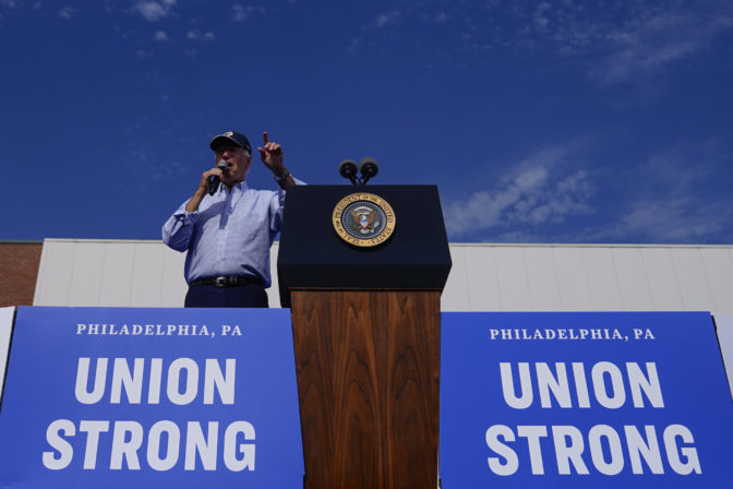 Joe Biden, Labor Day