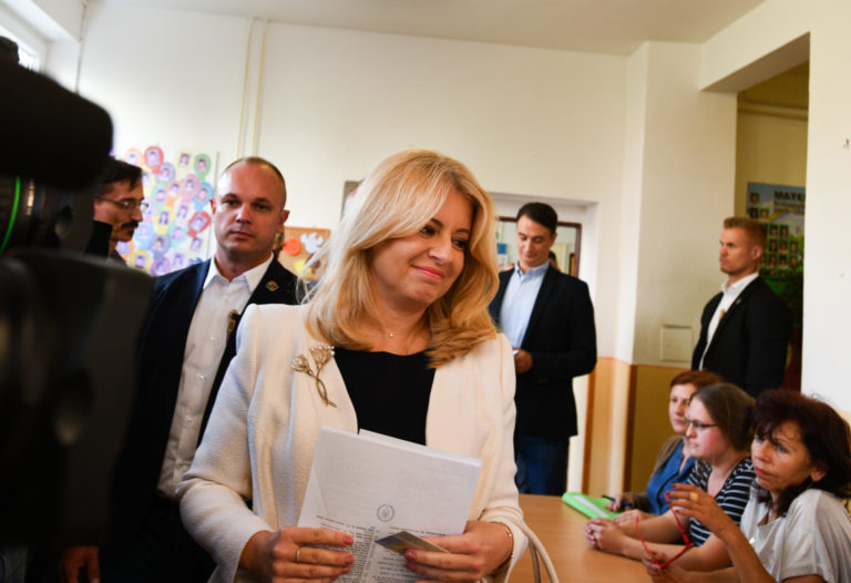 VOĽBY: Volebný akt Zuzany Čaputovej