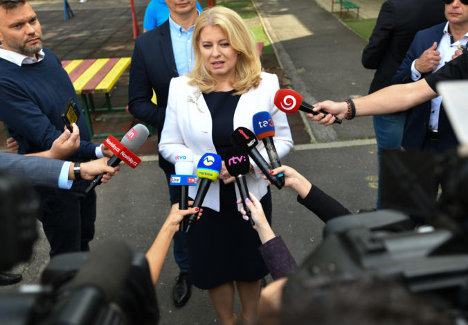 VOĽBY: Volebný akt Zuzany Čaputovej