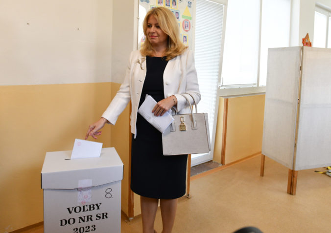 VOĽBY: Volebný akt Zuzany Čaputovej